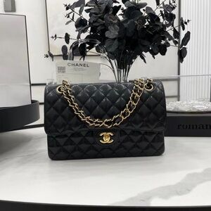 🧚🏻‍♀️Chanel 🧚🏻‍♀️Wallet On Chain Quilted Lambskin Black